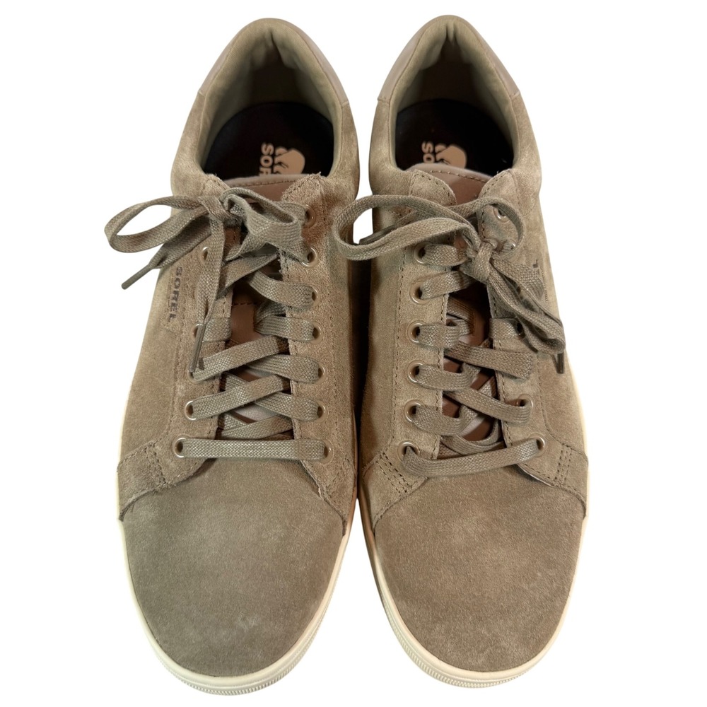 Sorel Caribou Low Suede Sneakers Major Brown Mens Size 11